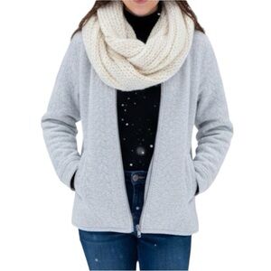 Robert Louis Light Gray‎ Quilted Jacket